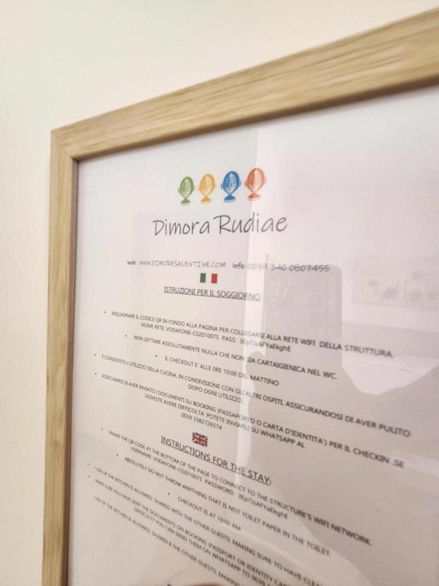 Hotel Dimora Rudiae Lecce Zewnętrze zdjęcie